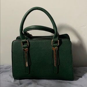 Olive green hand bag